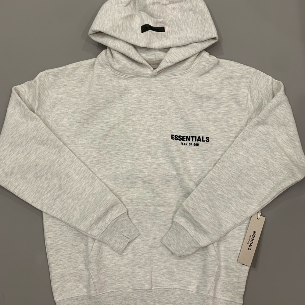 Essentials ss22 Light Oatmeal Sweatshirt Hoodie Casual Pullover